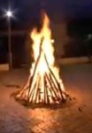 Το έθιμο της φωτιάς στην Αγία Θεοδώρα