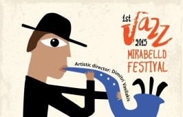 26.7.2015 1ο Mirabello Jazz Festival 2015 - Αφίσα