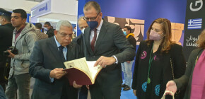 Μωχάμεντ Ράσαντ, Πρόεδρος της Ένωσης Αράβων Εκδοτών, Νίκος Κούκης, Πρόεδρος ΕΙΠ, Φανή Χατζηαθανασιάδου, Μέλος ΔΣ ΕΙΠ